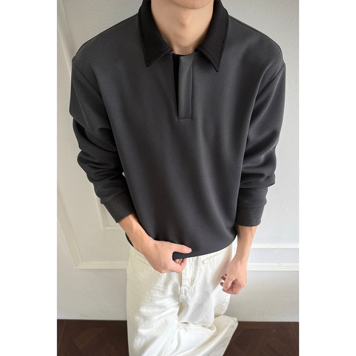 Herren Elegantes Polohemd Echo Archive