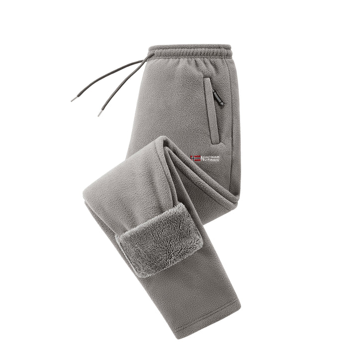 Damen Fleece-Jogginghose mit Teddy-Innenfutter und Reißverschlusstaschen Echo Archiv