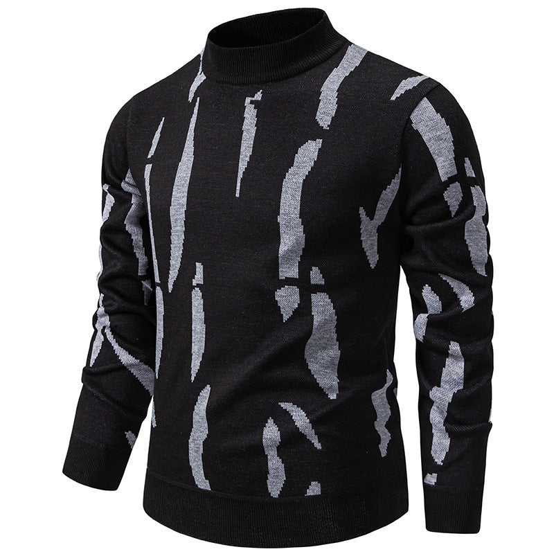 Herren modischer Sweatpullover mit einzigartigem grafischem Muster Echoarchiv