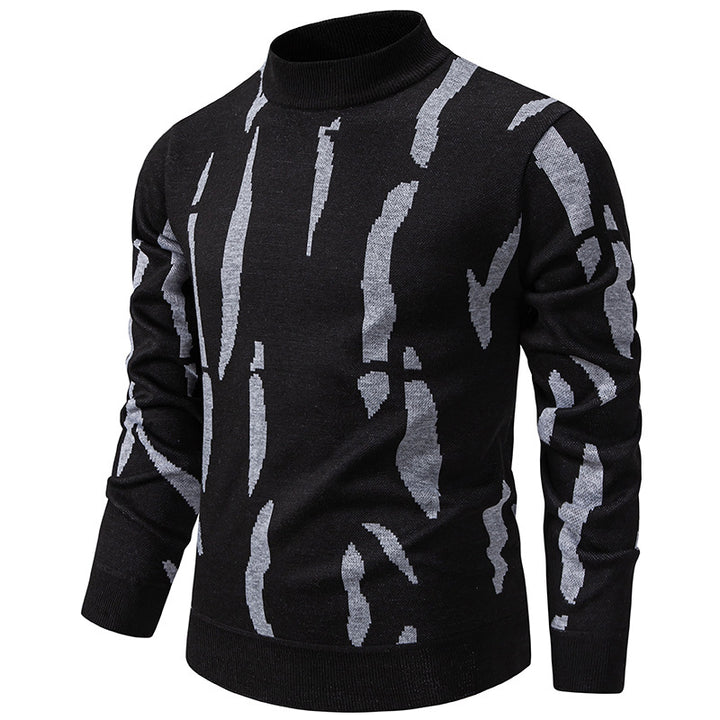 Herren modischer Sweatpullover mit einzigartigem grafischem Muster Echoarchiv