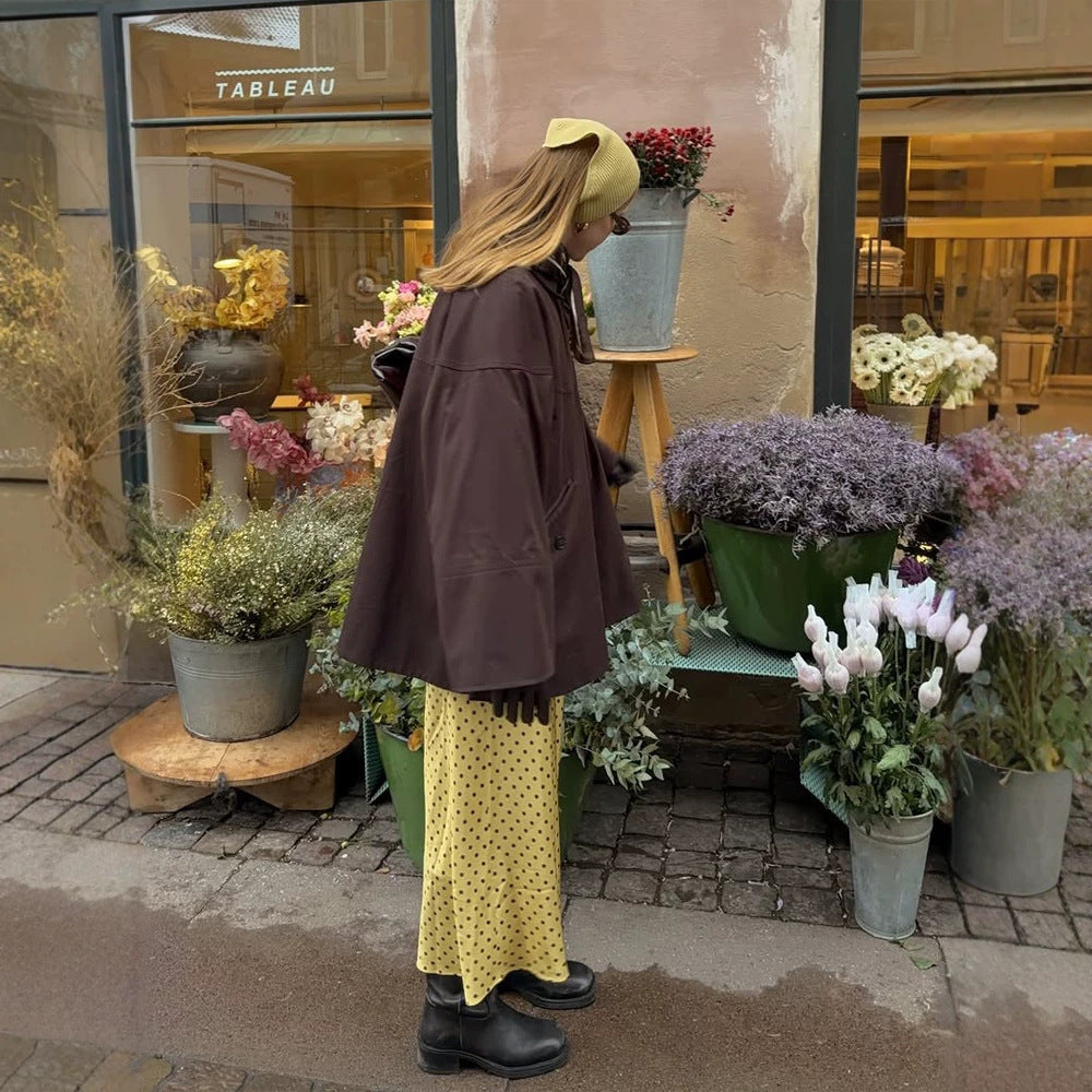 Damen Oversize Übergangsjacke mit Boxy-Schnitt und großen Eingrifftaschen Echoarchiv