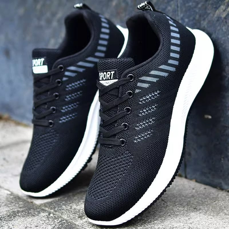 Herren Lauf-Sneaker mit Atmungsaktivem Mesh-Obermaterial und Komfortabler Dämpfung Echoarchiv