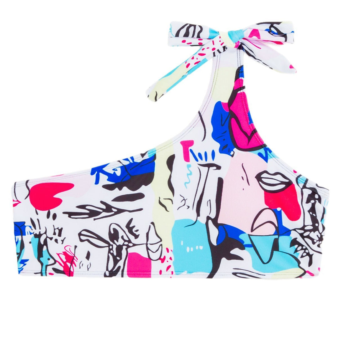 Damen asymmetrisches Bikini-Set mit betontem Design Echo Archiv