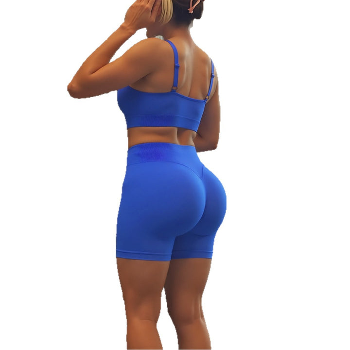 Damen Sportliche Kompressionsshorts mit hohem Bund und formendem Schnitt Echo Archiv