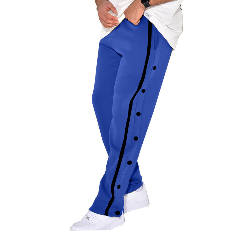 Herren Sportliche Jogginghose mit praktischen Druckknöpfen Echoarchiv