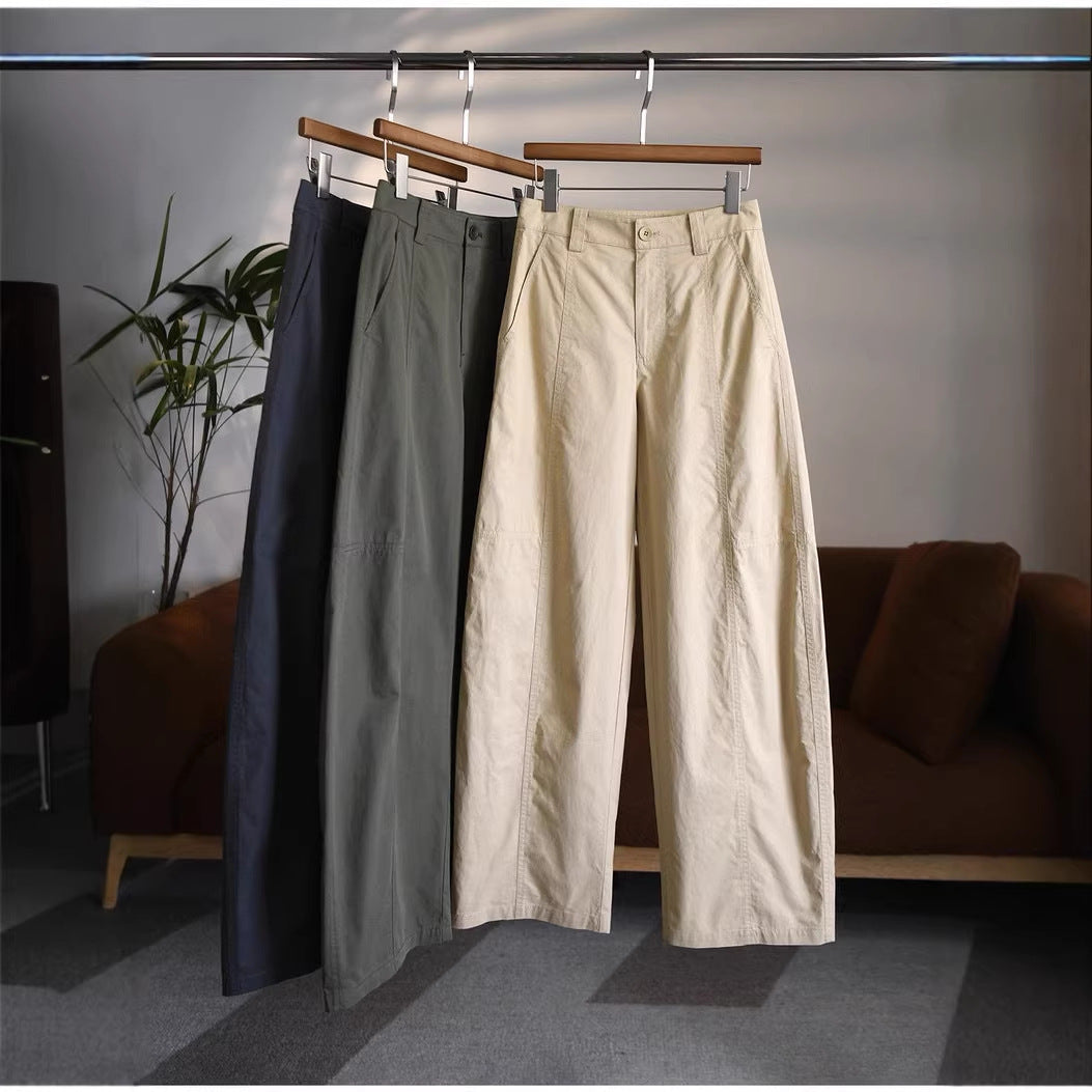 Damen Hoch taillierte Stoffhose Echoarchiv