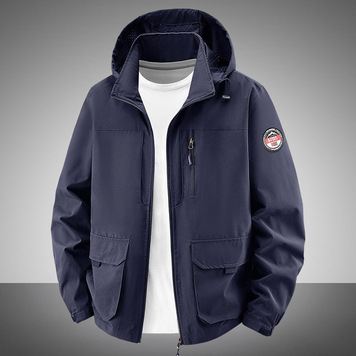Herren Robuste Übergangsjacke mit praktischen Taschen Echo Archiv