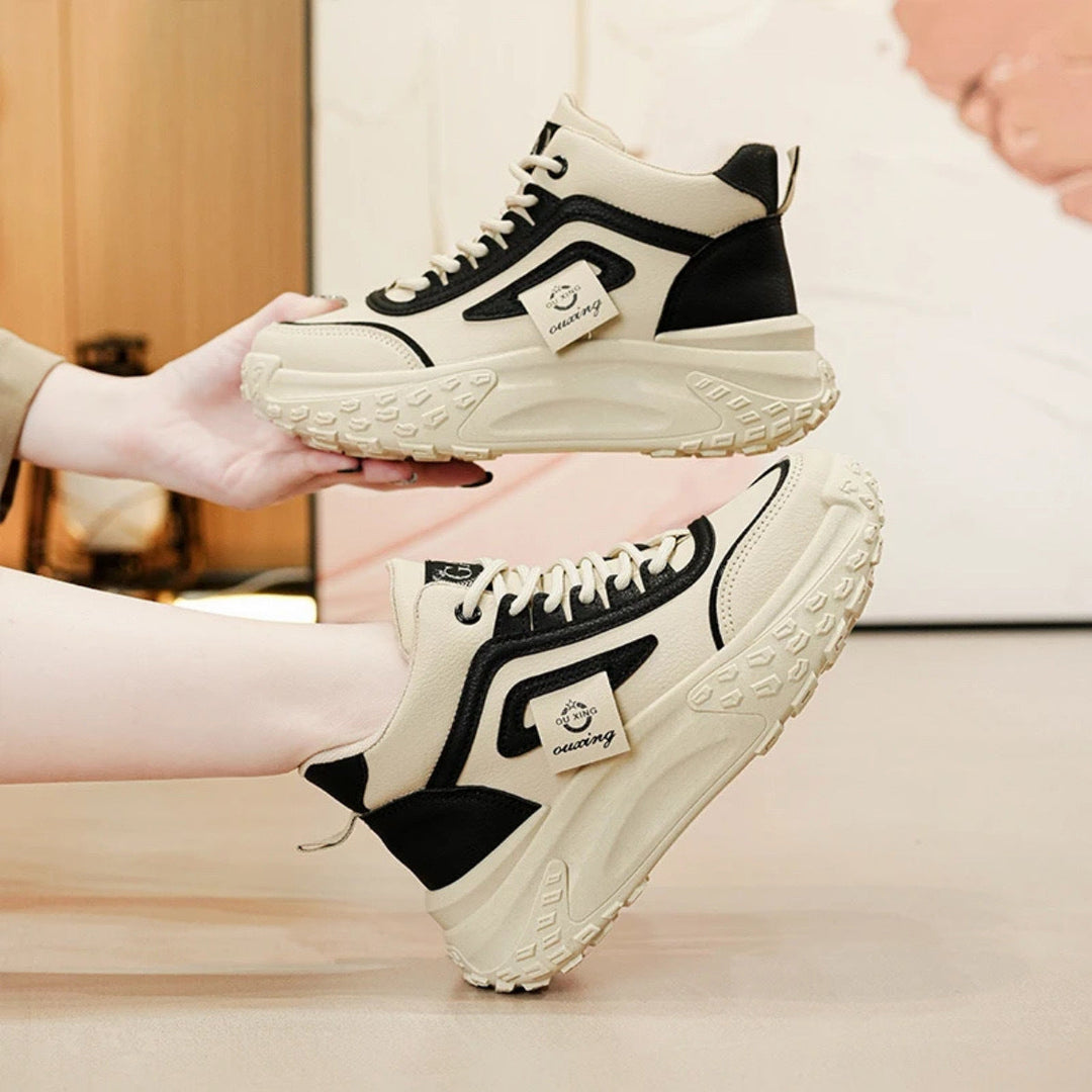 Damen Sportliche High-Top Sneakers mit rutschfester Sohle und dämpfendem Komfort Echo Archiv
