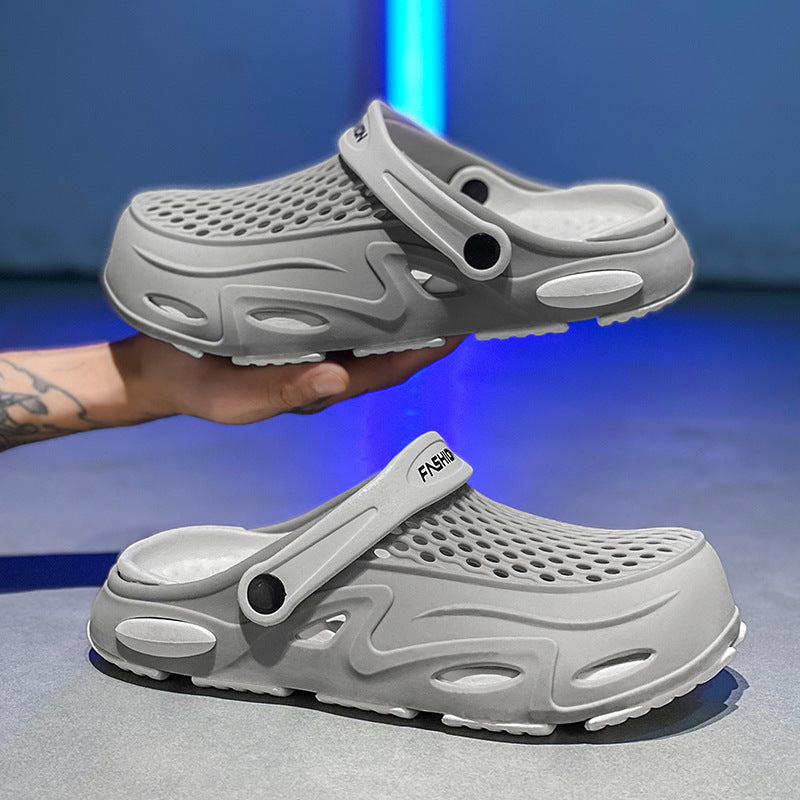 Herren Atmungsaktive Clogs mit verstellbarem Riemen Echoarchiv
