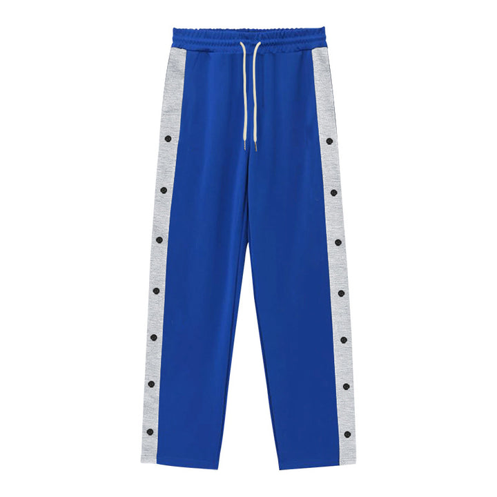 Herren Sportliche Jogginghose mit Knopfleiste und elastischem Bund Echoarchiv