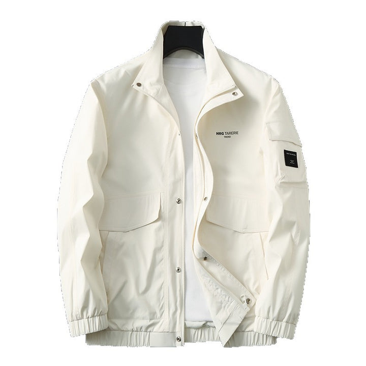 Herren Funktionale Fieldjacke mit Stehkragen, Armtasche und Pattentaschen Echo Archiv