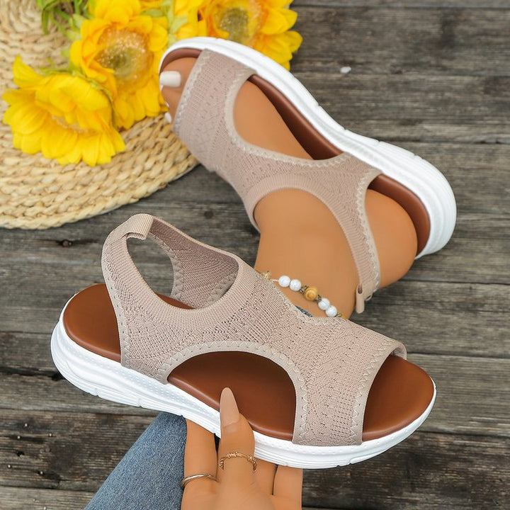 Damen Atmungsaktive Sport-Sandalen mit elastischem Obermaterial und rutschfester Sohle – Sorelia