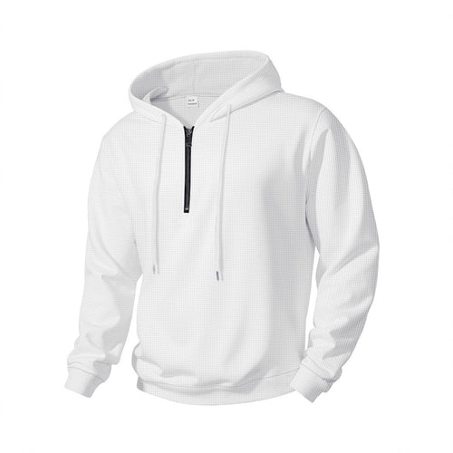 Herren Kapuzenpullover mit innovativem Reißverschluss und atmungsaktivem Material Echoarchiv