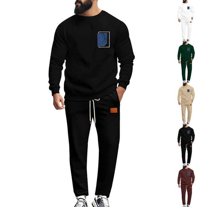 Herren Bequemer Freizeitanzug mit modischem Design und praktischen Taschen Echoarchiv