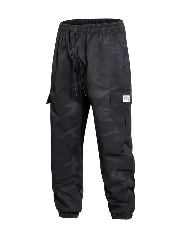 Herren Moderne Cargohose im Camouflage-Design Echo Archiv