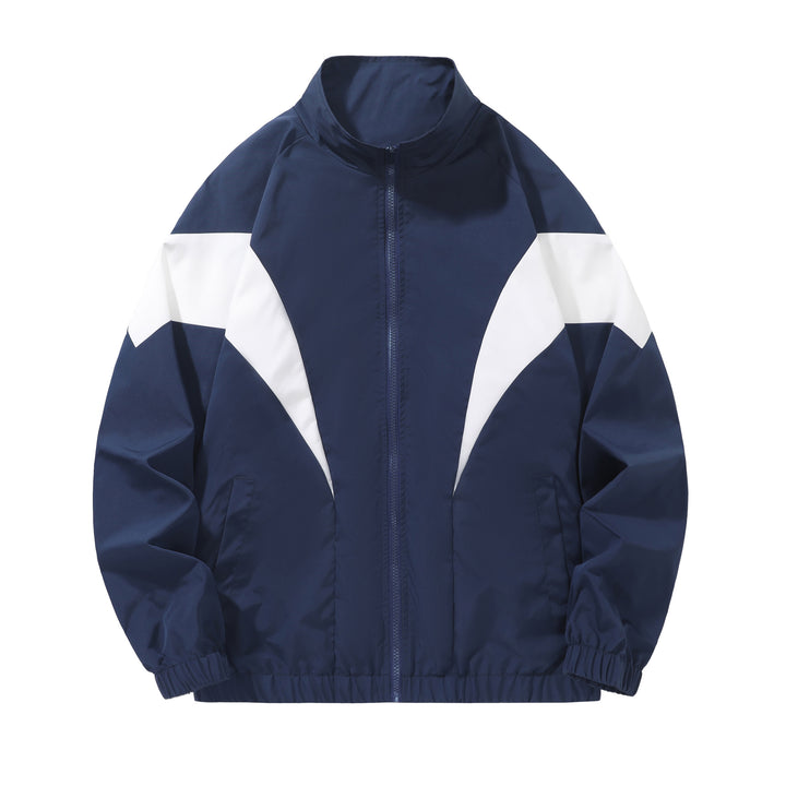 Herren Sportliche Leichte Windbreaker-Jacke Echo Archiv