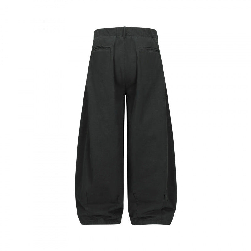 Damen Weite High‑Waist Bundfaltenhose mit ballonförmiger Silhouette Echo Archiv