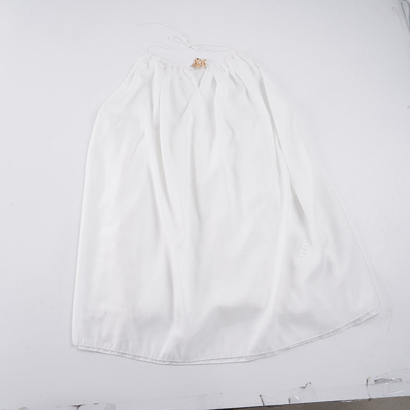 Damen Luftiges Maxikleid mit verstellbaren Trägern und elegantem Dekolleté Echo Archiv