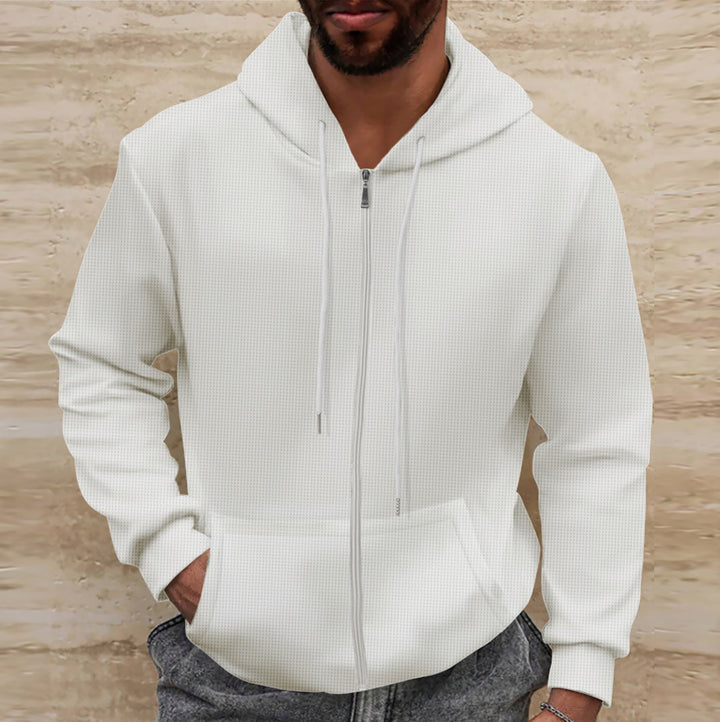 Herren lässiger Kapuzenpullover mit strukturiertem Innenfutter Echoarchiv
