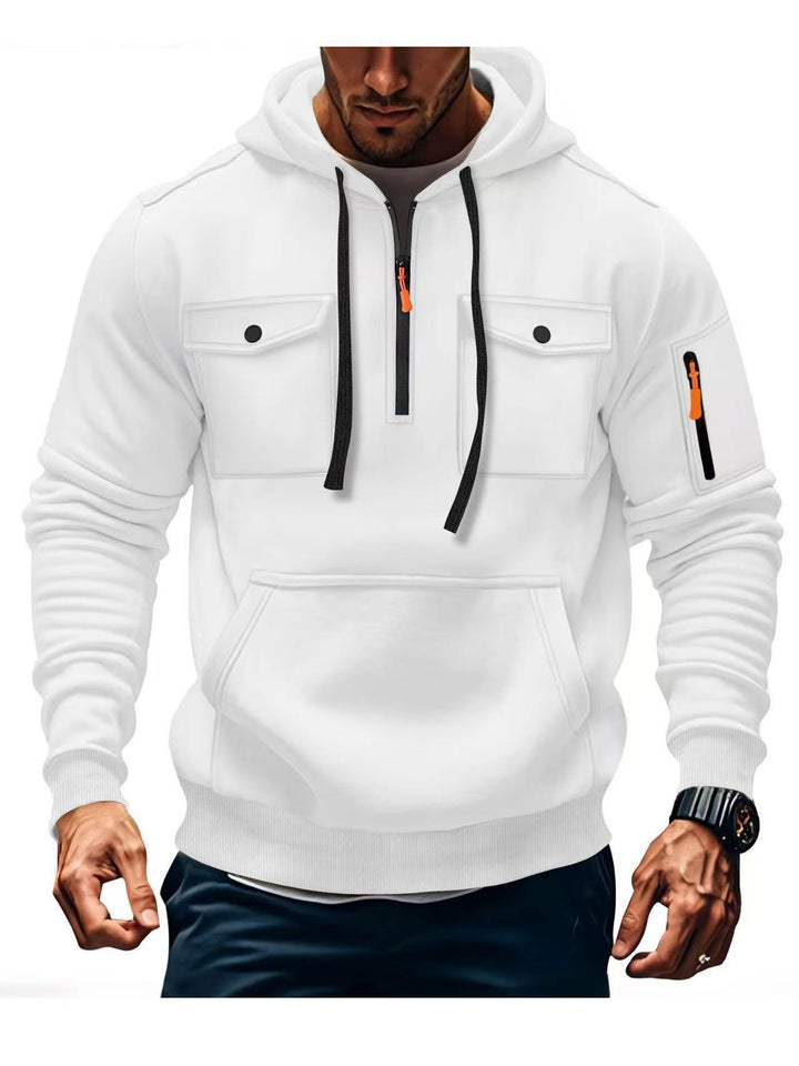 Herren Funktions Hoodie mit praktischen Taschen Echoarchiv