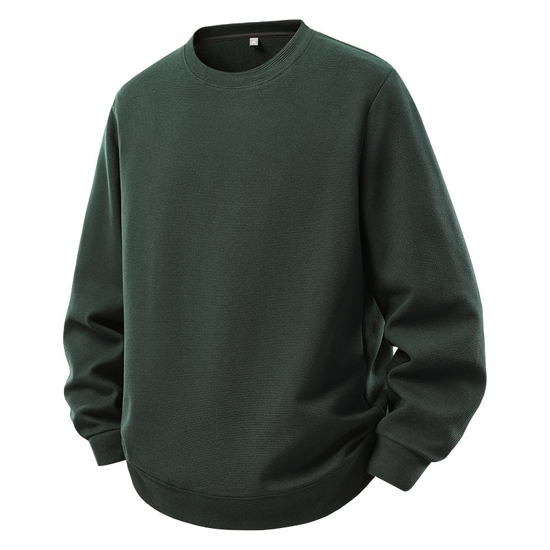 Herren Oversize-Sweatshirt mit Rundhals und gerippten Bündchen Echo Archiv
