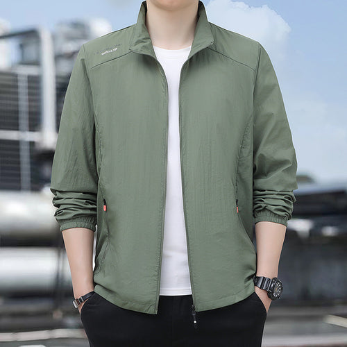 Herren Leichte Funktionsjacke mit Reißverschluss Echo Archiv