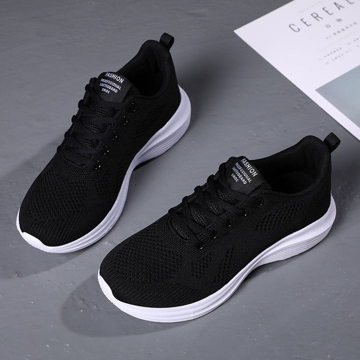 Damen nan leichte Laufschuhe mit atmungsaktivem Strickobermaterial und viskoelastischer Komfortsohle Echo Archiv