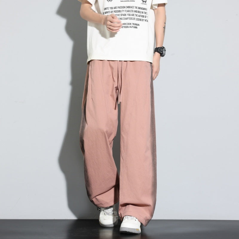 Damen Weite Lagen-Loungehose mit Cargo-Details & elastischem Tunnelzug Echoarchiv