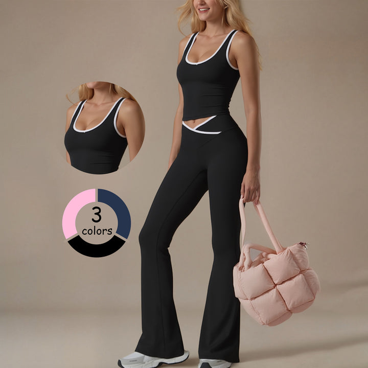Damen Sportliche Leggings mit modischem Oberteil und innovativem Schnitt Echo Archiv