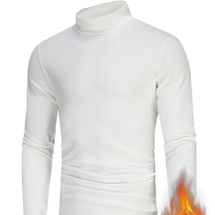 Herren Langärmliges Turtleneck Shirt mit atmungsaktivem Material Echoarchiv