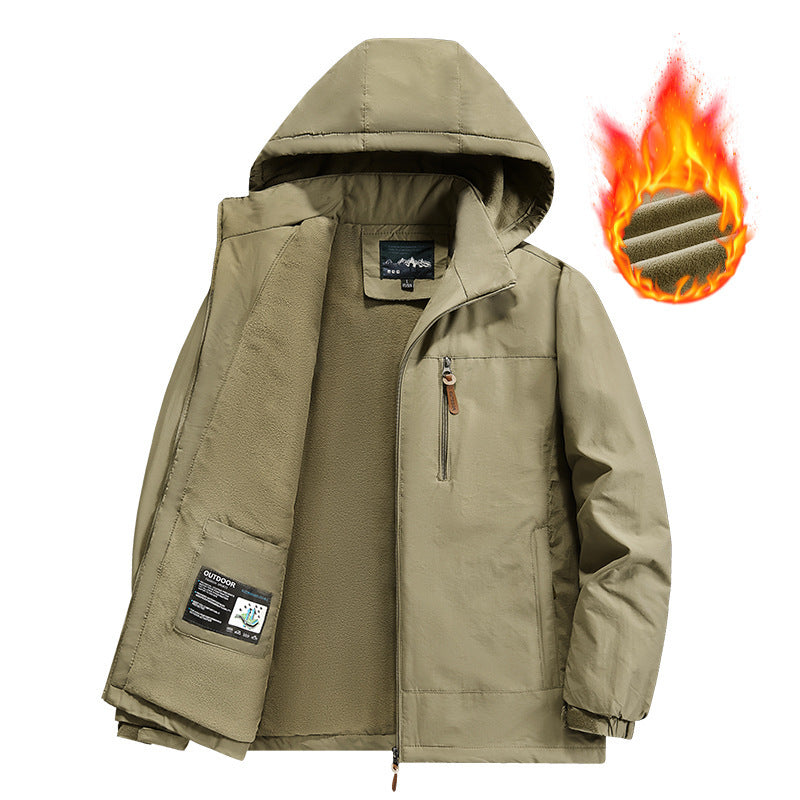 Herren Technische wasserabweisende Outdoor-Jacke Echo Archiv