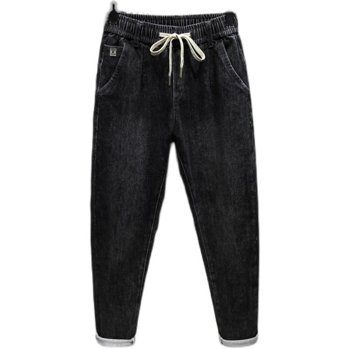Herren Lässige Denim Jogginghose Echoarchiv