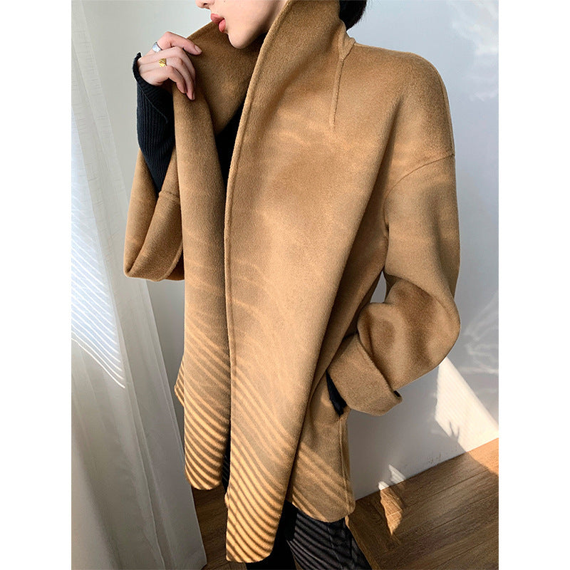 Damen Wickeljacke mit Taillengürtel Echoarchiv