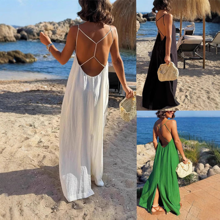 Damen Strandkleid mit Rückenausschnitt Echoarchiv