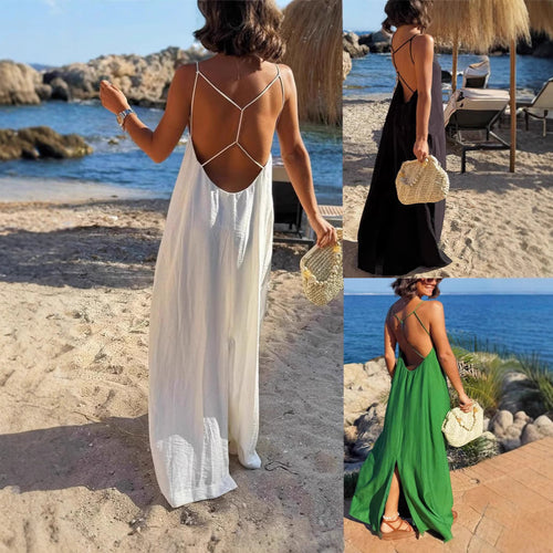 Damen Strandkleid mit Rückenausschnitt Echoarchiv