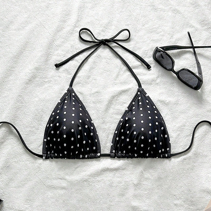 Damen Triangel-Bikinioberteil mit verspieltem Punkte-Design Echo Archiv