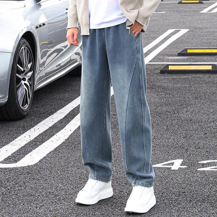 Herren Modische weite Freizeithose Echo Archiv