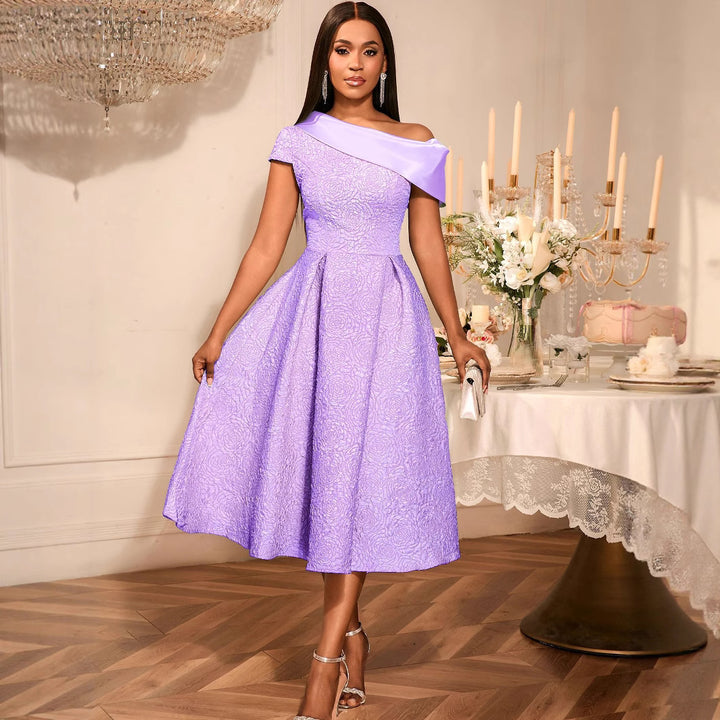 Damen elegantes A-Linien Kleid Echo Archiv