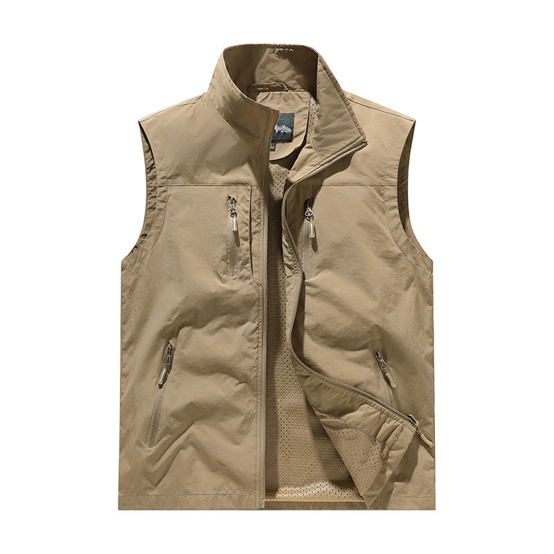Herren Funktionale Outdoor-Weste Echo Archiv