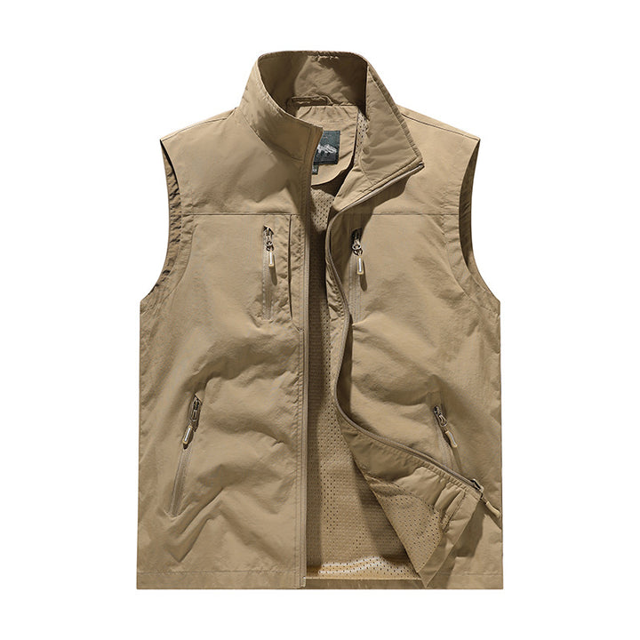 Herren Funktionale Outdoor-Weste Echo Archiv