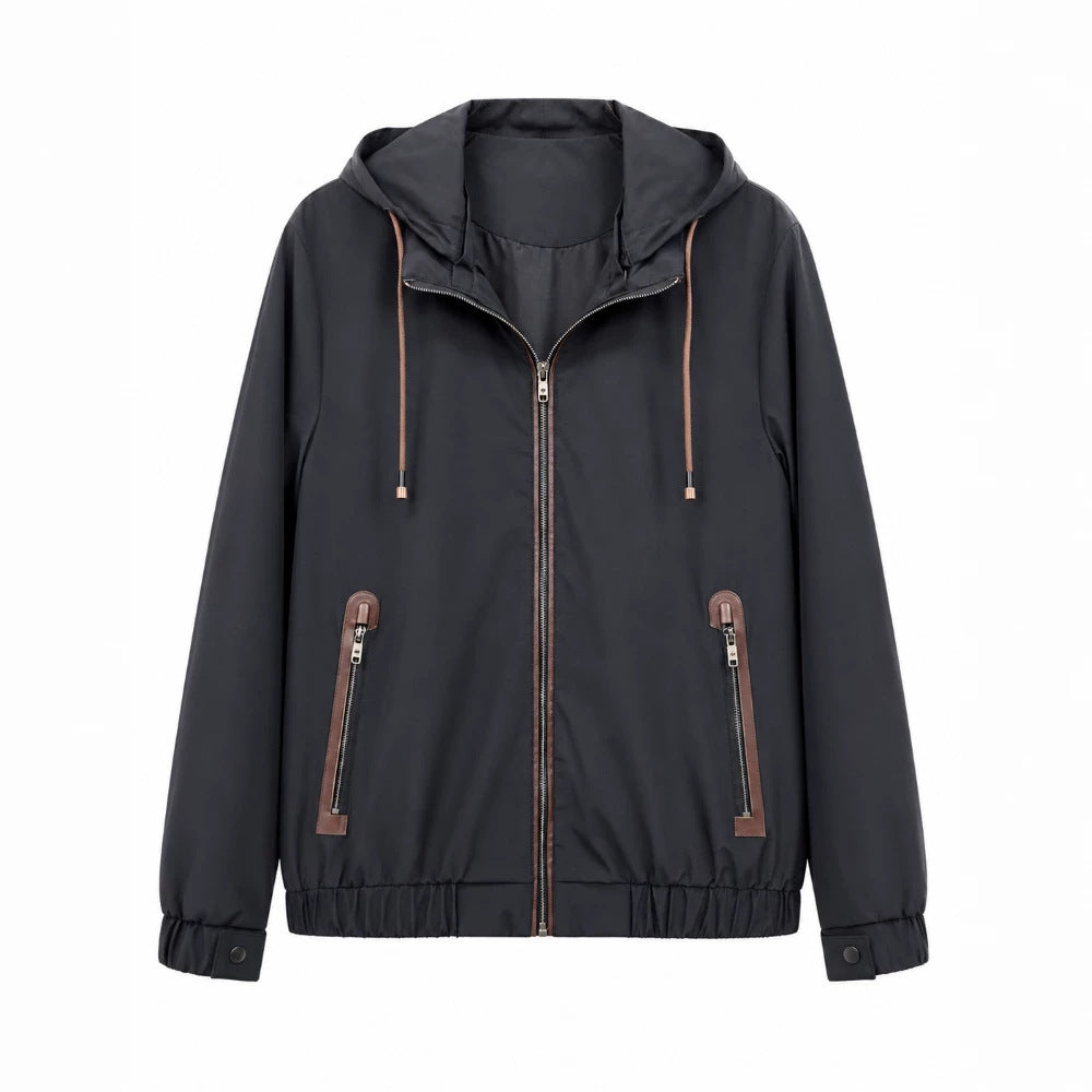Herren Sportliche Übergangsjacke mit Kapuze Echo Archiv