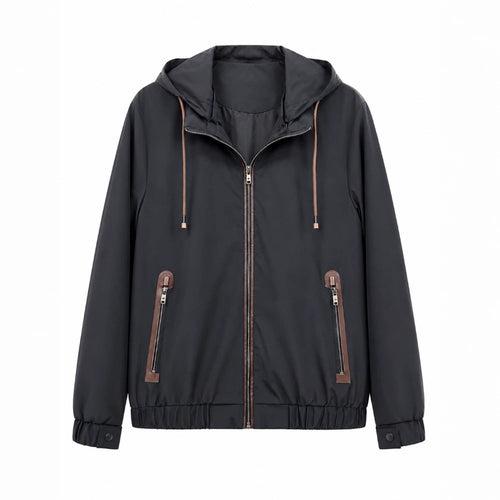 Herren Sportliche Übergangsjacke mit Kapuze Echo Archiv
