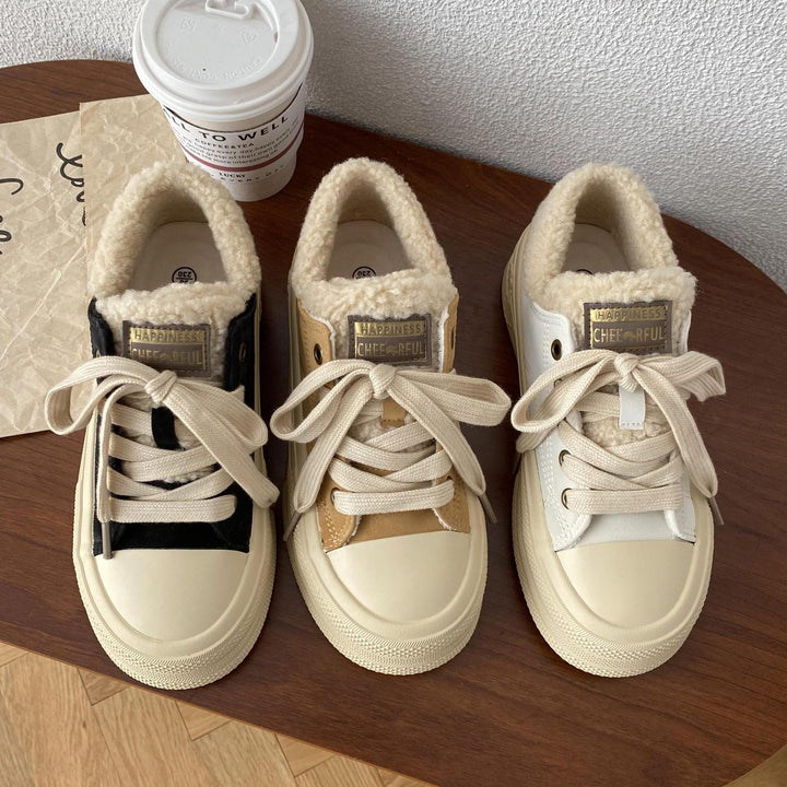 Damen Bequeme Sneakers mit kuscheligem Innenfutter und strapazierfähiger Sohle Echo Archiv