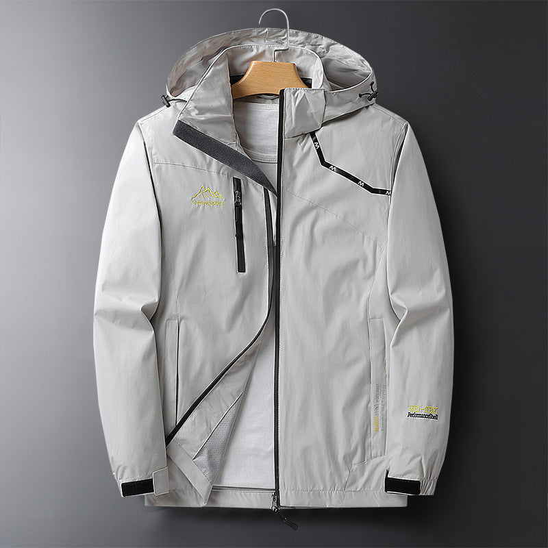 Herren Funktionsjacke mit Kapuze Echo Archiv 1787797313