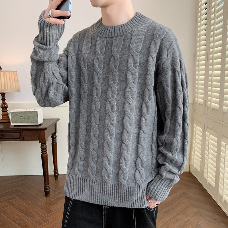 Herren Grobstrickpullover Echoarchiv