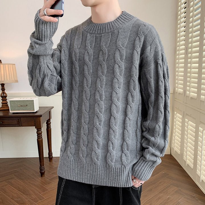 Herren Grobstrickpullover Echoarchiv