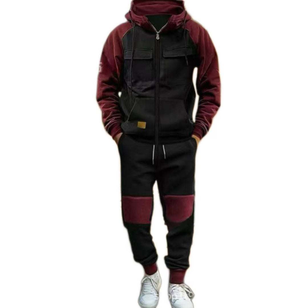 Herren funktionaler Freizeitanzug mit praktischen Taschen Echoarchiv