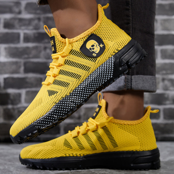Herren Strick-Sockensneaker mit robuster Trail-Profilsohle und gepolstertem Komfortfußbett Echoarchiv