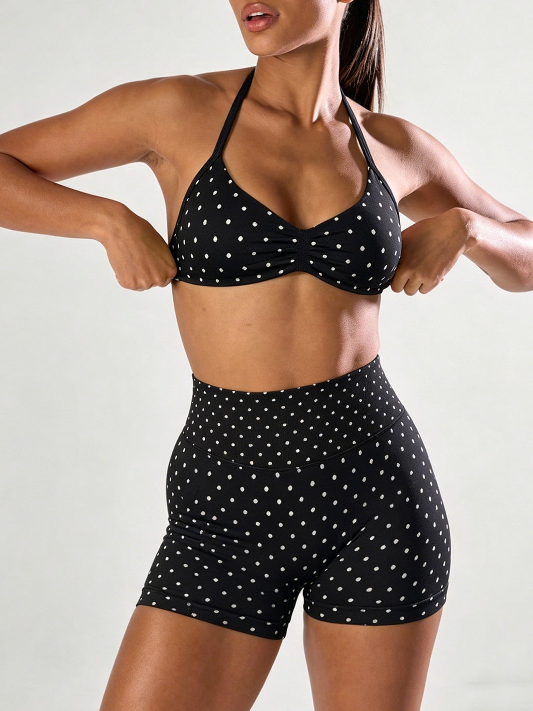 Damen Sportliches Bikini-Set mit hochelastischem Material und verstellbaren Trägern Echo Archiv