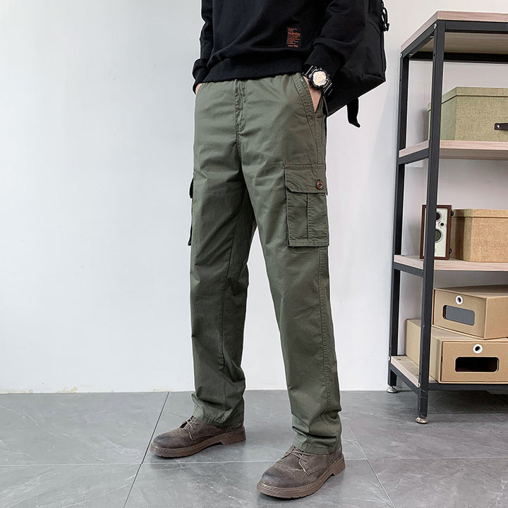 Herren Straight-Fit Cargohose mit Mehrfachtaschen und legerer Passform Echo Archiv